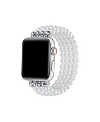 Posh Tech Ariel Cultivated Pearl Band For Apple Watch In White