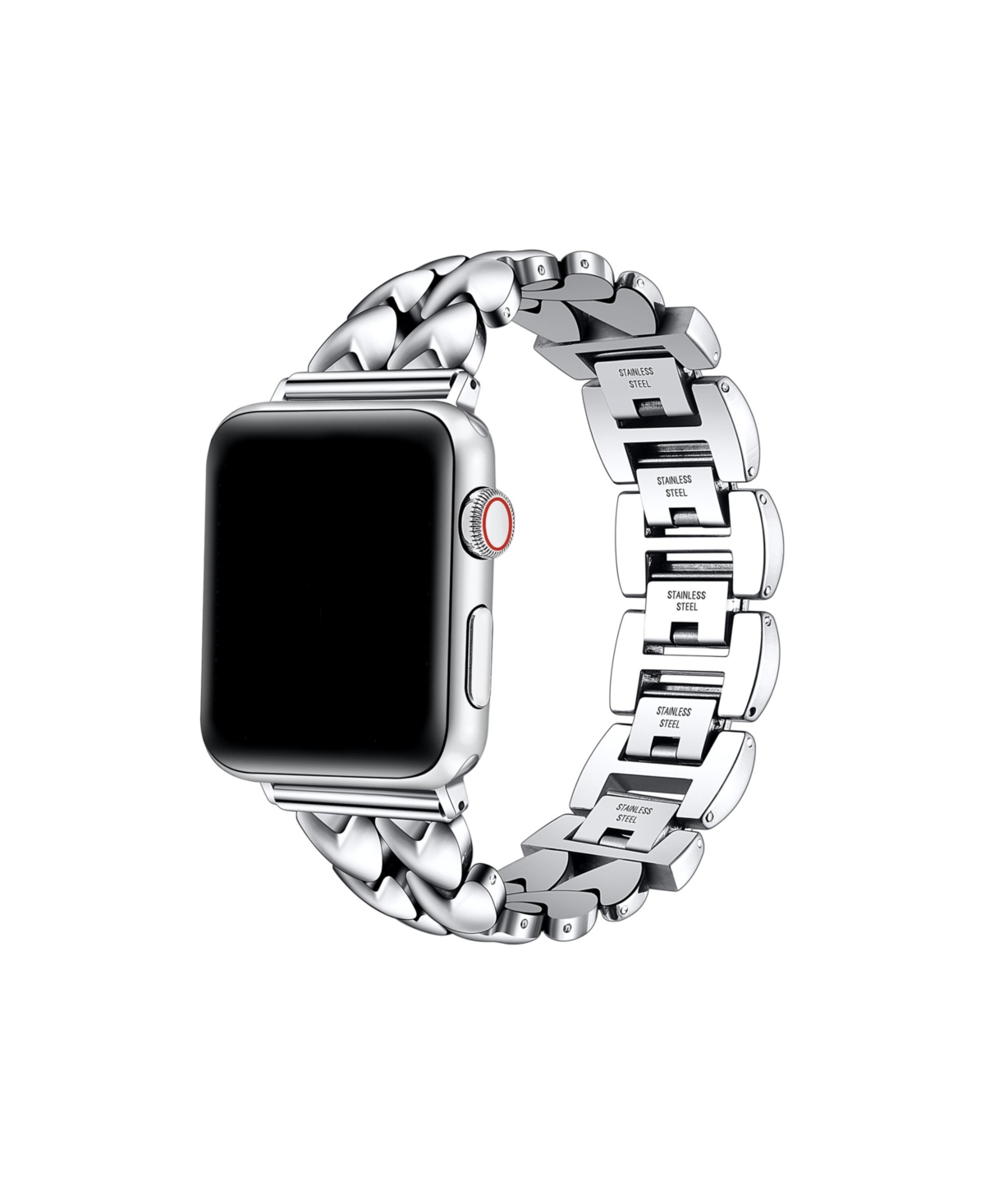 Crush Steel Band for Apple Watch 40,41,42mm - Silver