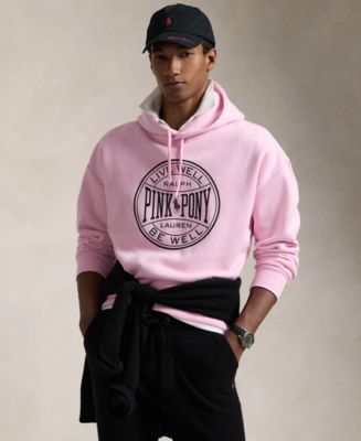 パーカー・フーディ Ralph Lauren PINK PONY SLEEVELESS HOODIE NWT Polo Ralph Lauren Unisex Pink Pony Vintage Fleece