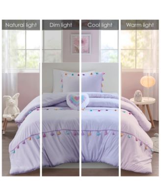 Intelligent Design Tessa Tassel 3-Pc. Comforter Set, Twin