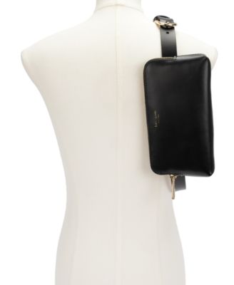 Women's Zip Embossed Logo Belt Bag