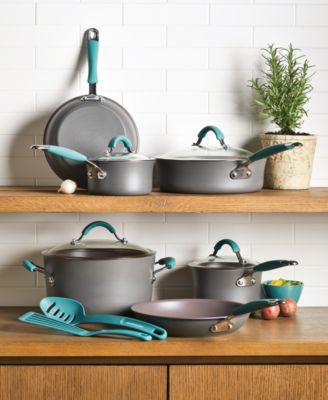Cucina Hard-Anodized Nonstick 12-Pc. Cookware Set