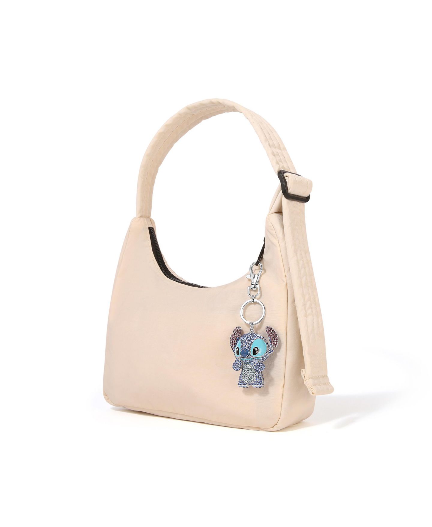 Брелок Disney Stitch Pave 3D Bling Keychain - Bag Charm, Backpack Accessories, Travel Collectible Gift Keychains — фото 5