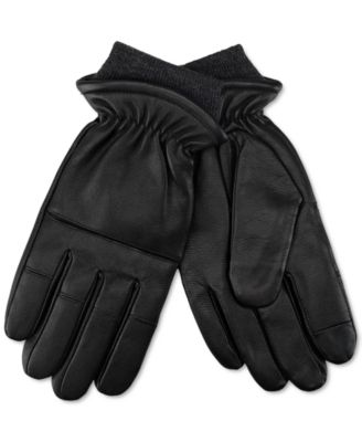 Kenneth Cole Reaction Men's Leather Gloves - Macy's