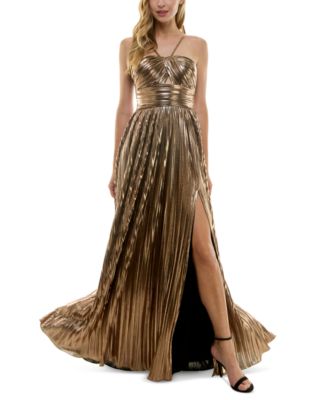 Macys metallic dress hotsell