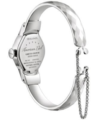 Women's American Girl Archive Stainless Steel Bangle Bracelet Watch 17mm