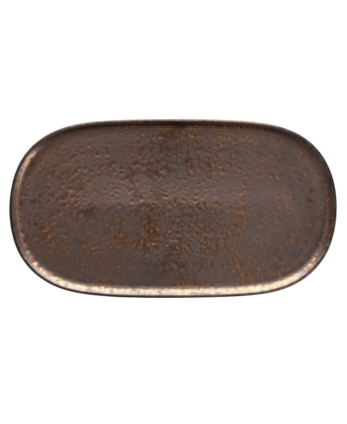 Nivo Large Serving Platter - Metallic