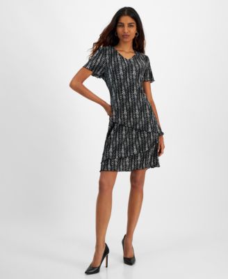 black leather dress with crosses Fate: All Your Idea Black Faux Leather Dress, Small - The Mint Julep Boutique