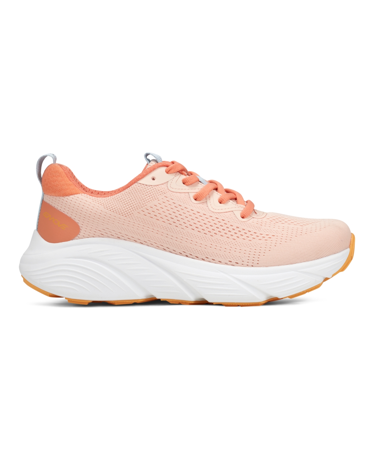 Shop Easy Spirit Women's Laconia Emove Lace-up Casual Sneakers In Orange