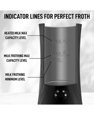 Powerful 4-in-1 Electric Milk Frother and Steamer