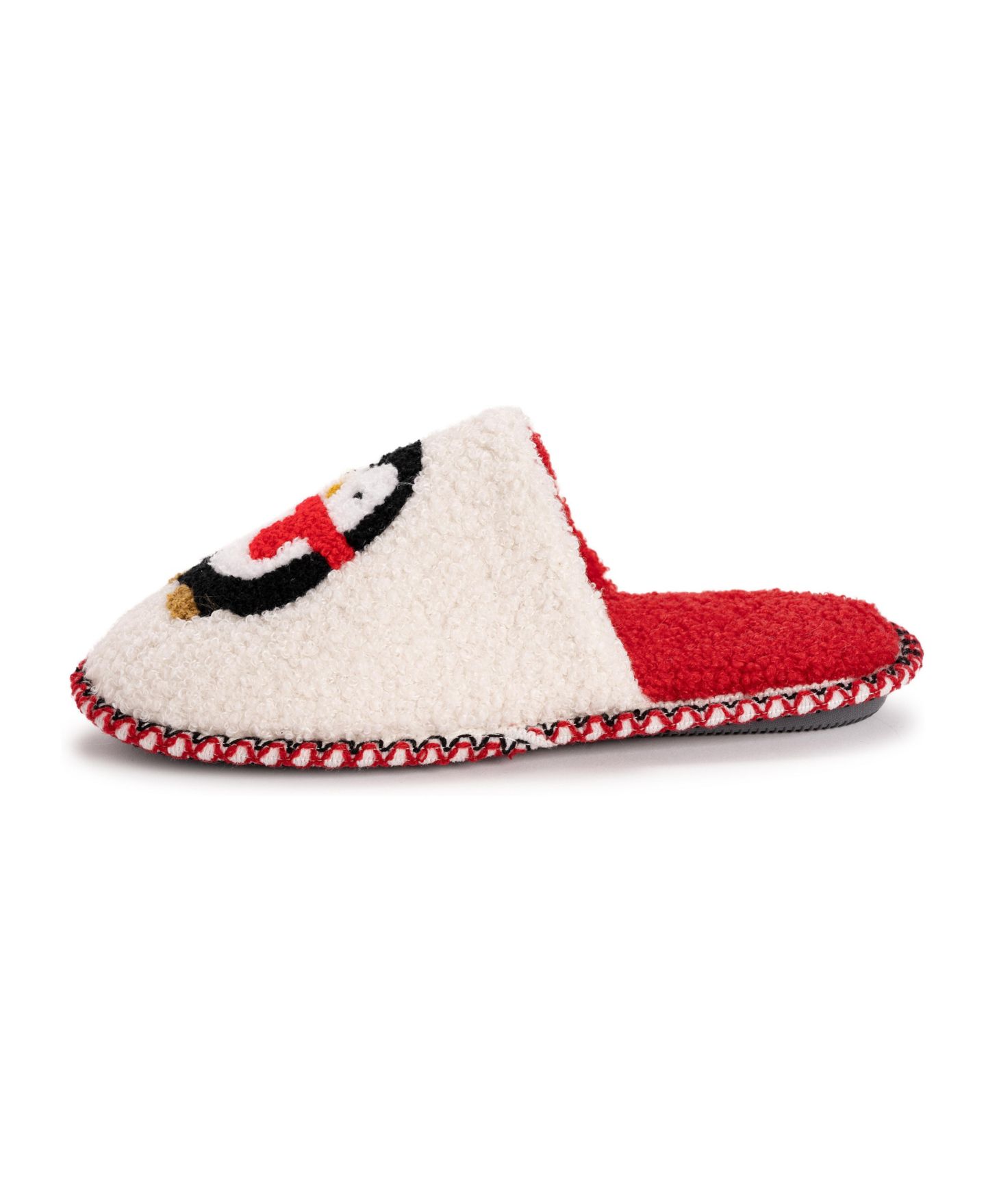 Женские тапочки MUK LUKS Novelty Winter Scuff Slipper, цвет: Penguin — фото 3