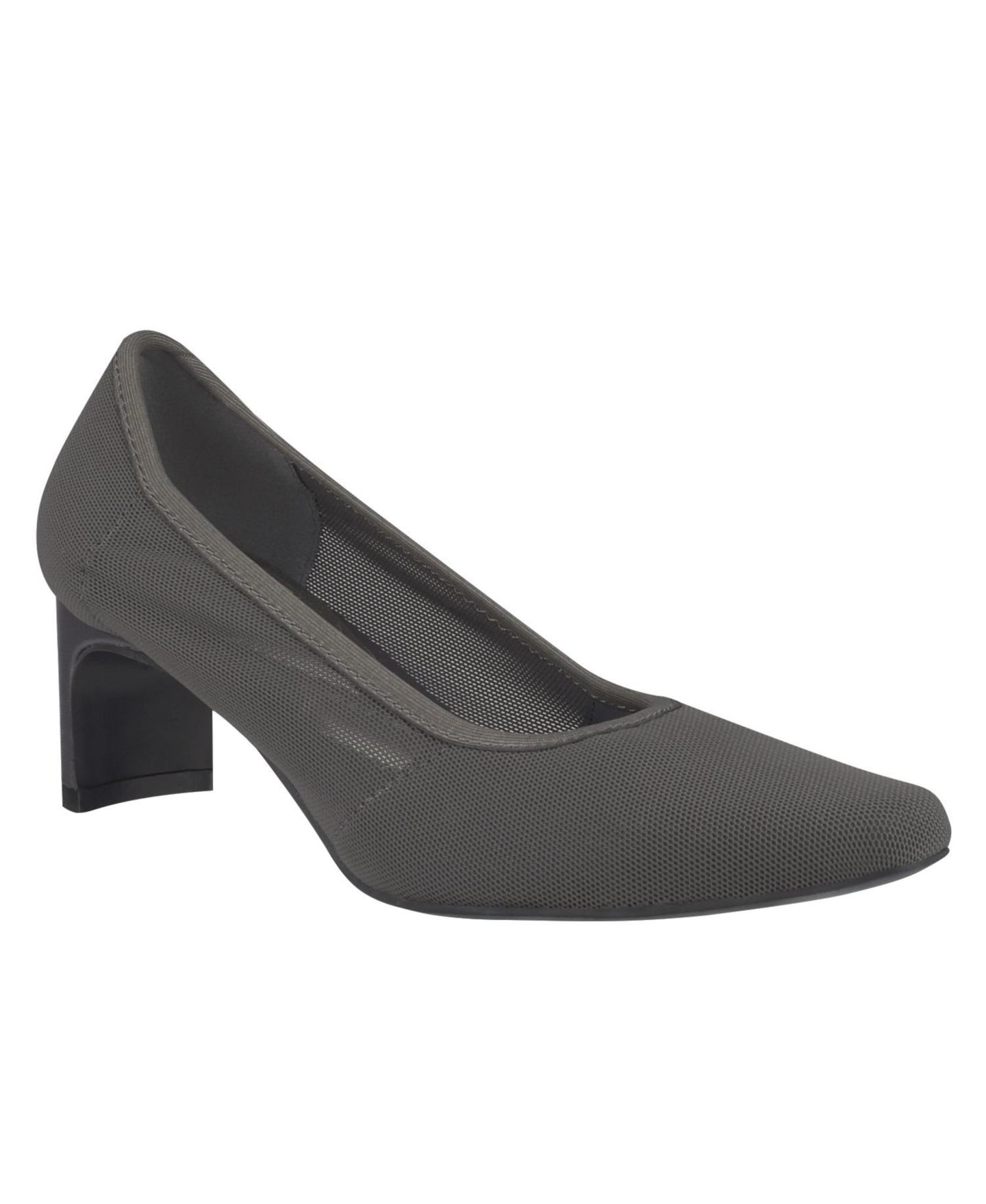 Женские туфли Impo Ellanore Pointed Toe Stretch Dress Pumps, цвет: Графитовый металлик — фото 1