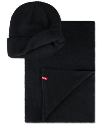 Men's Logo Beanie & Scarf Set