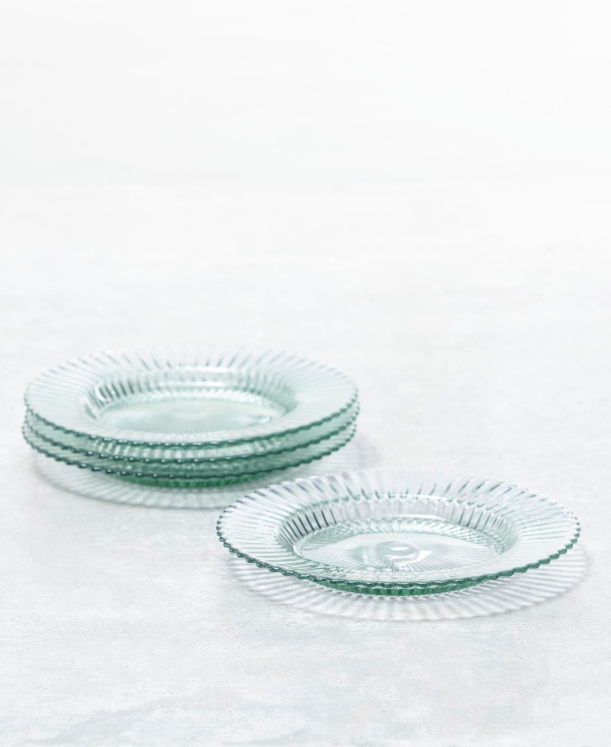 Fortessa Archie Set Of 4 Salad Plates In Green