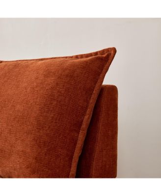 Streamdale Modern Upholstered Lounge Chair with Adjustable Backrest and Pillow