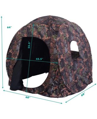 Portable Pop up Ground Camo Blind Hunting Enclosure
