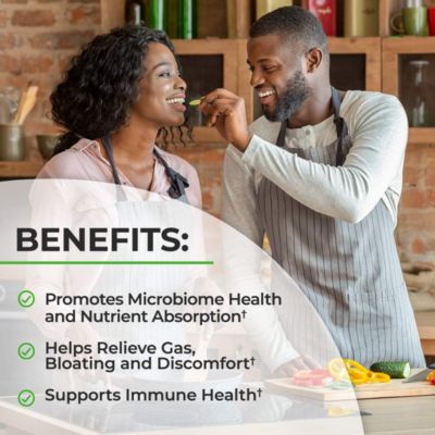 Daily Probiotic Supplement 40 Billion CFU - Shelf Stable Pre and Probiotics for Digestive Health 120 ct