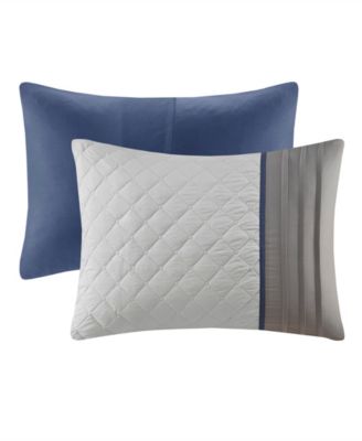 Jenson 7-Pc. Color Block Stripe Comforter Set, King