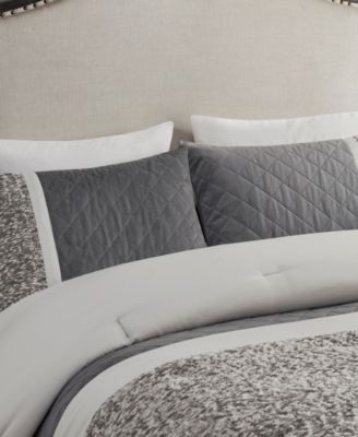 Amelia Stripe 5-Pc. Comforter Set, King/California King