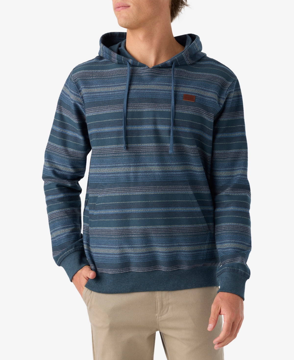 O'Neill Bavaro Stripe Pullover Fleece Sweatshirt