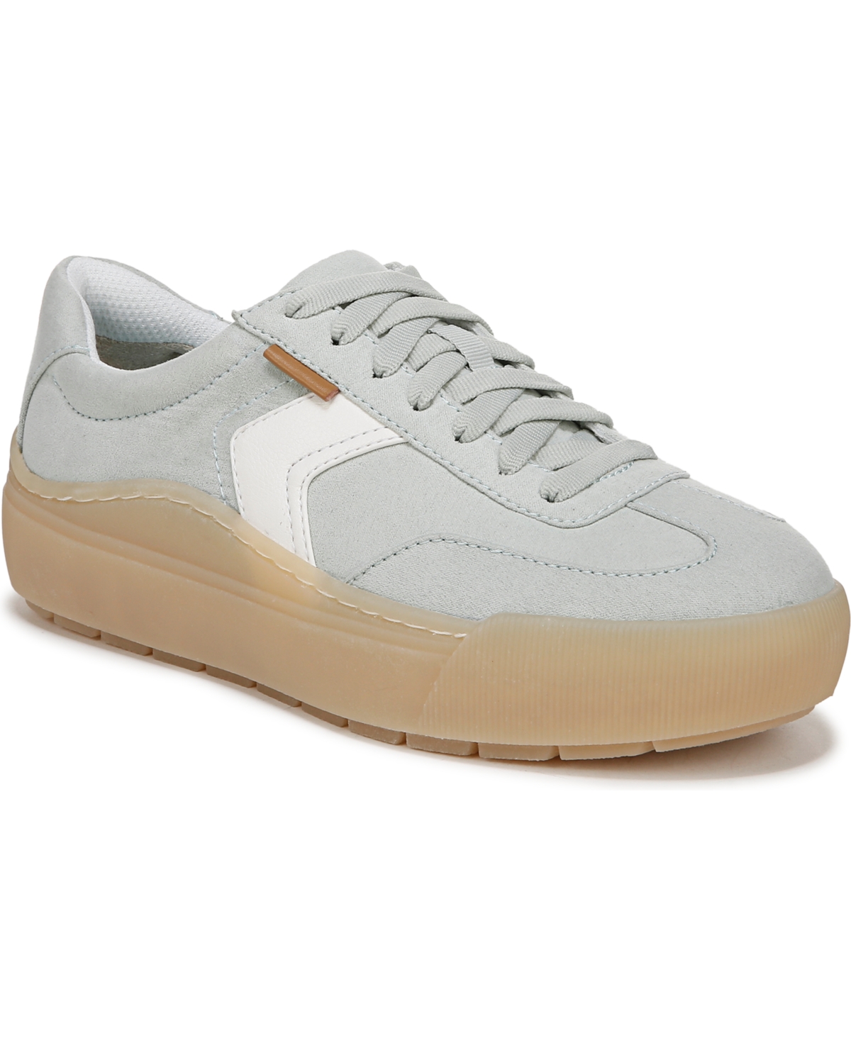 Women's Time Off Win Lace Up Platform Sneakers - Lavender Microfiber