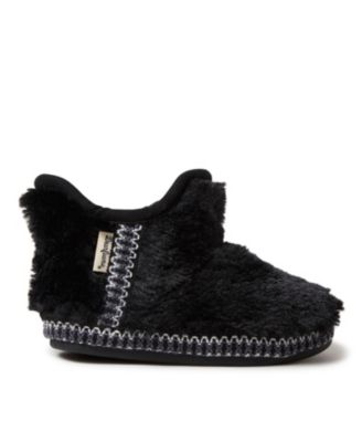 Kids Charlotte Fuzzy Bootie Slipper