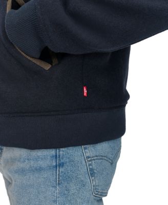 Men's Zip Corduroy-Collar Jacket