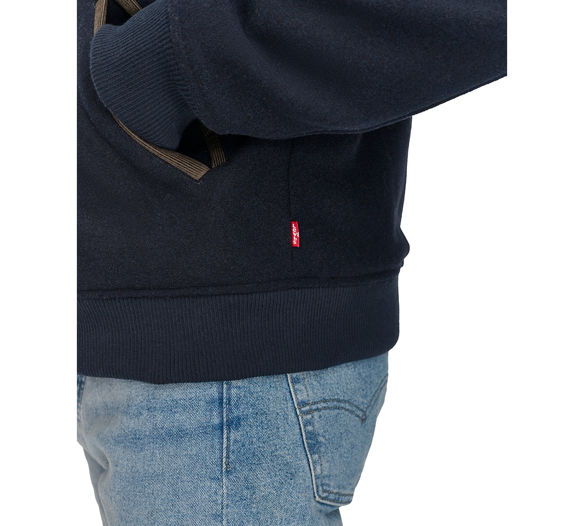 Levi's Men's Zip Corduroy-Collar Jacket