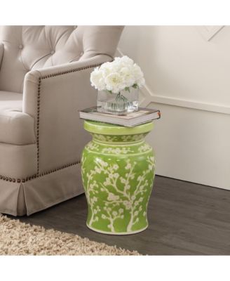 Cherry Ceramic Garden Stool