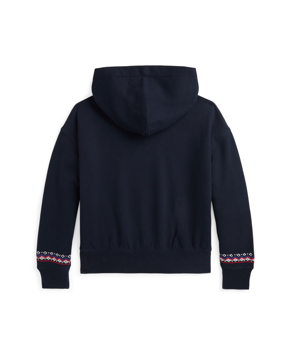 Polo Ralph Lauren Big Girls Logo Fleece Hoodie Sweatshirt