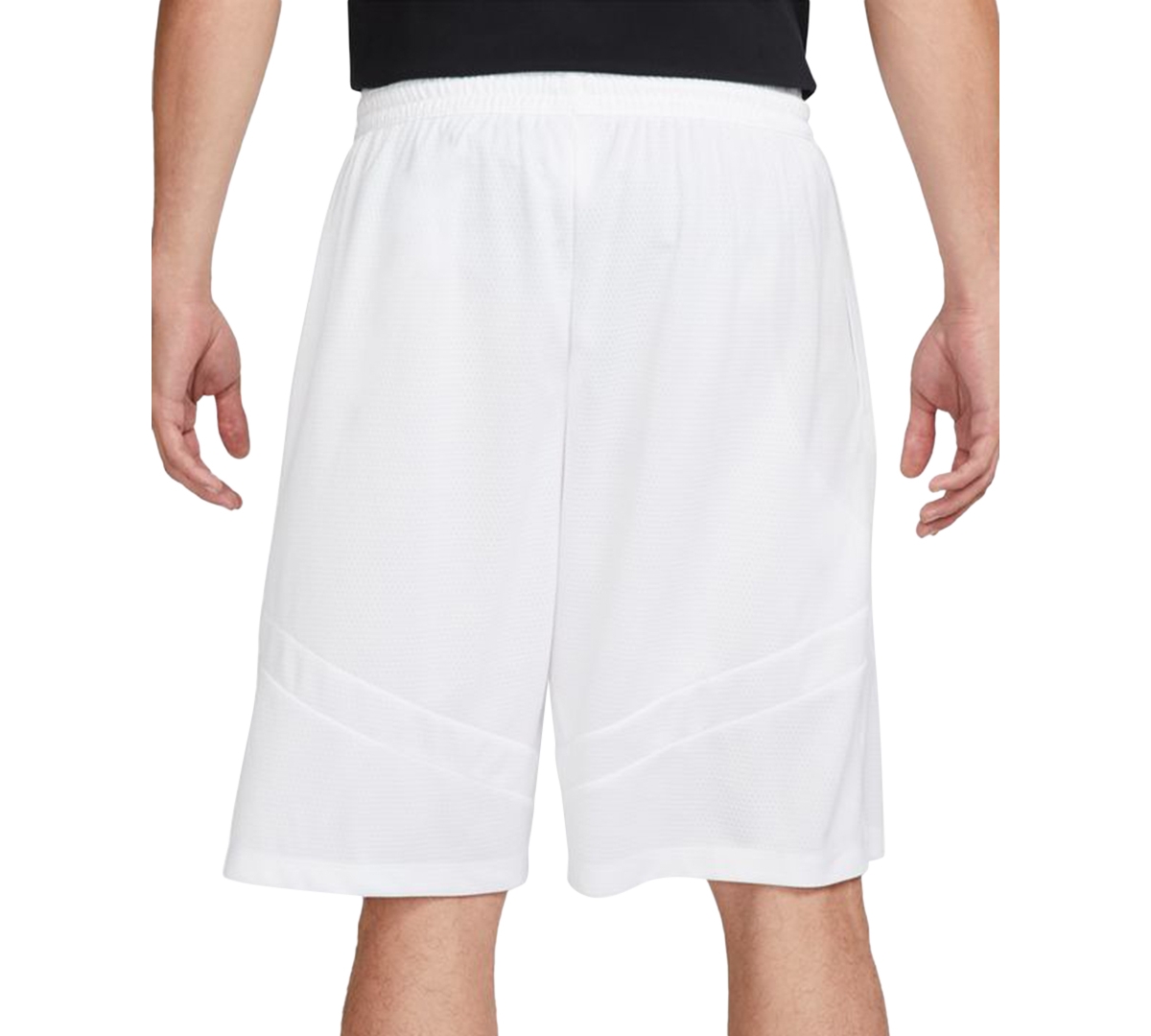Nike Men's Icon Dri-fit 11" Basketball Shorts In White