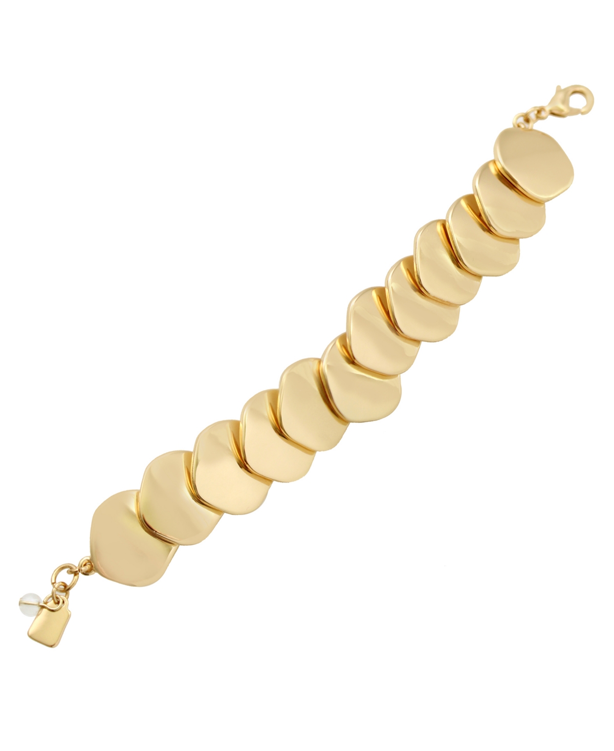 Robert Lee Morris SohoSculpted Disc Link Bracelet - Gold