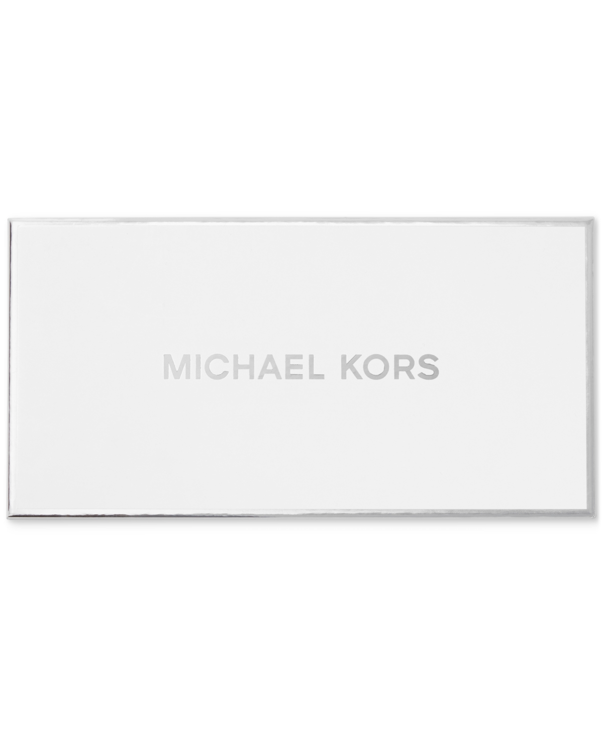 Shop Michael Kors Michael  Jet Set Logo Large Flat Wallet In Vanilla,ac