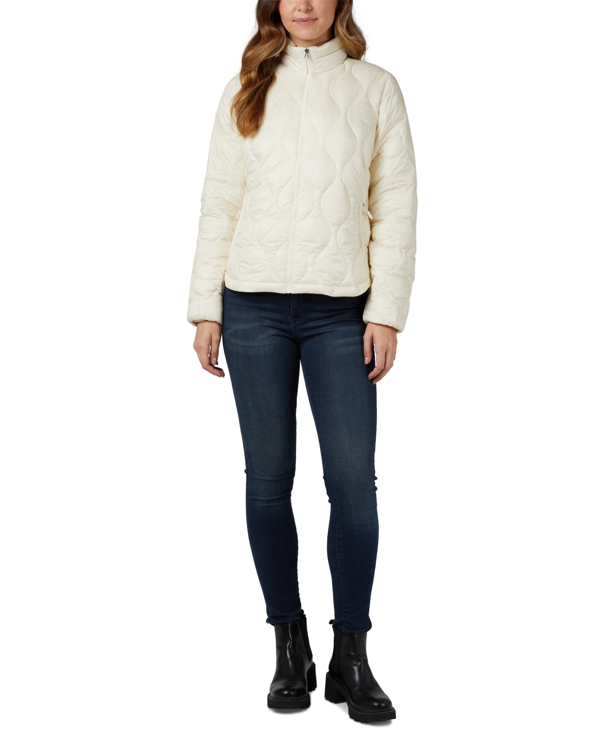 32 Degrees Women's Onion Quilted Stand-collar Down Jacket