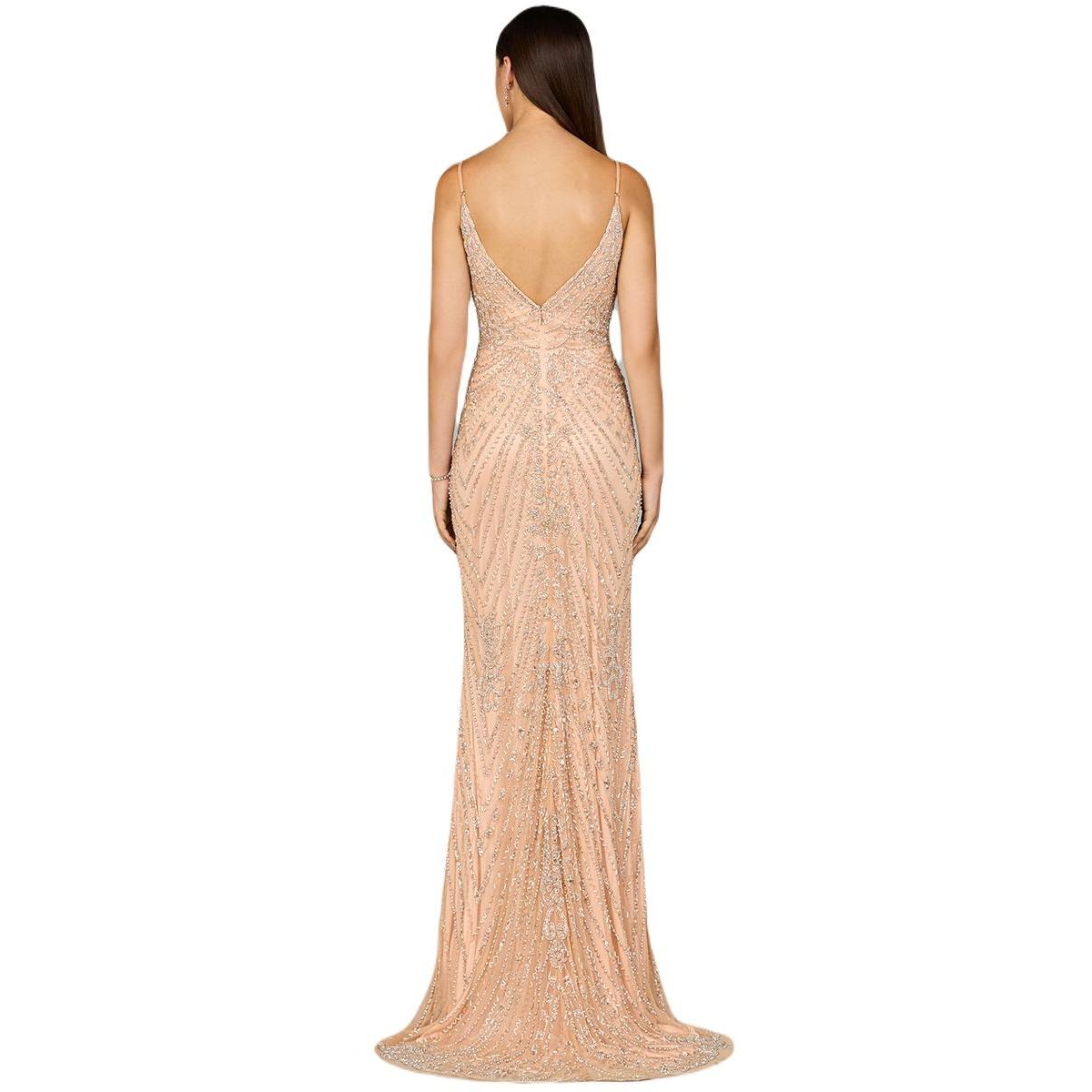 Lara Women's Spaghetti Strap Beaded Dress
