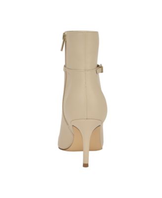 Women's Vivera Buckle Strap Stiletto Dress Booties