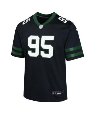 Big Boys and Girls Quinnen Williams Legacy Black New York Jets Alternate Game Jersey