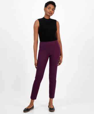 Petite slim leg pants best sale