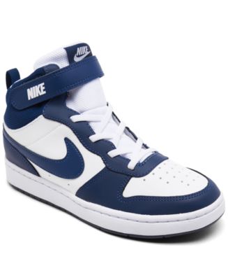 Nike Little Boys Court Borough Mid 2 Casual Sneakers from Finish Line Macy s