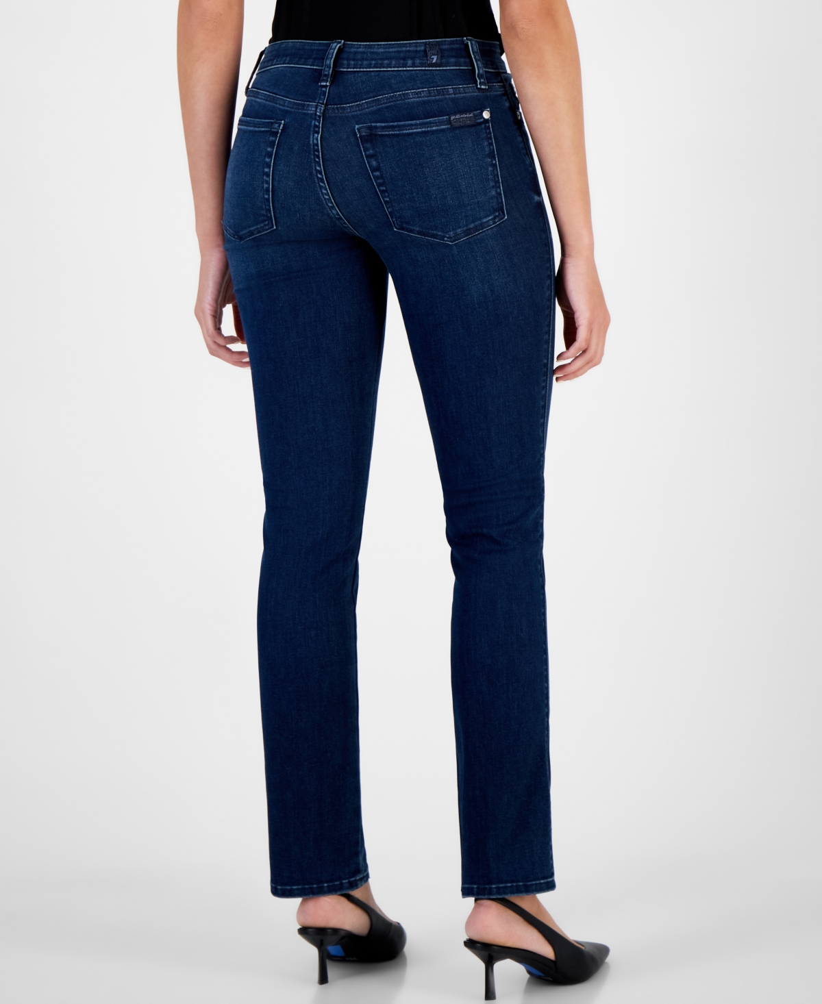 7 For All Mankind Women's Kimmie Straight-leg Jeans In Hazel