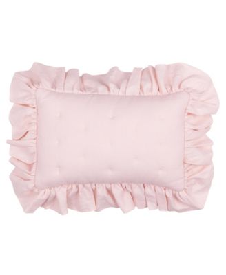 Floral Garden Watercolor/Pink Linen 5-Piece Baby Crib Bedding Set