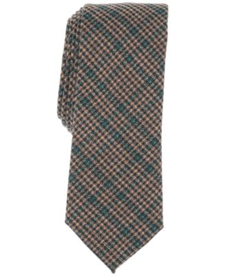Bar III - Men's Smith Metallic Plaid Tie