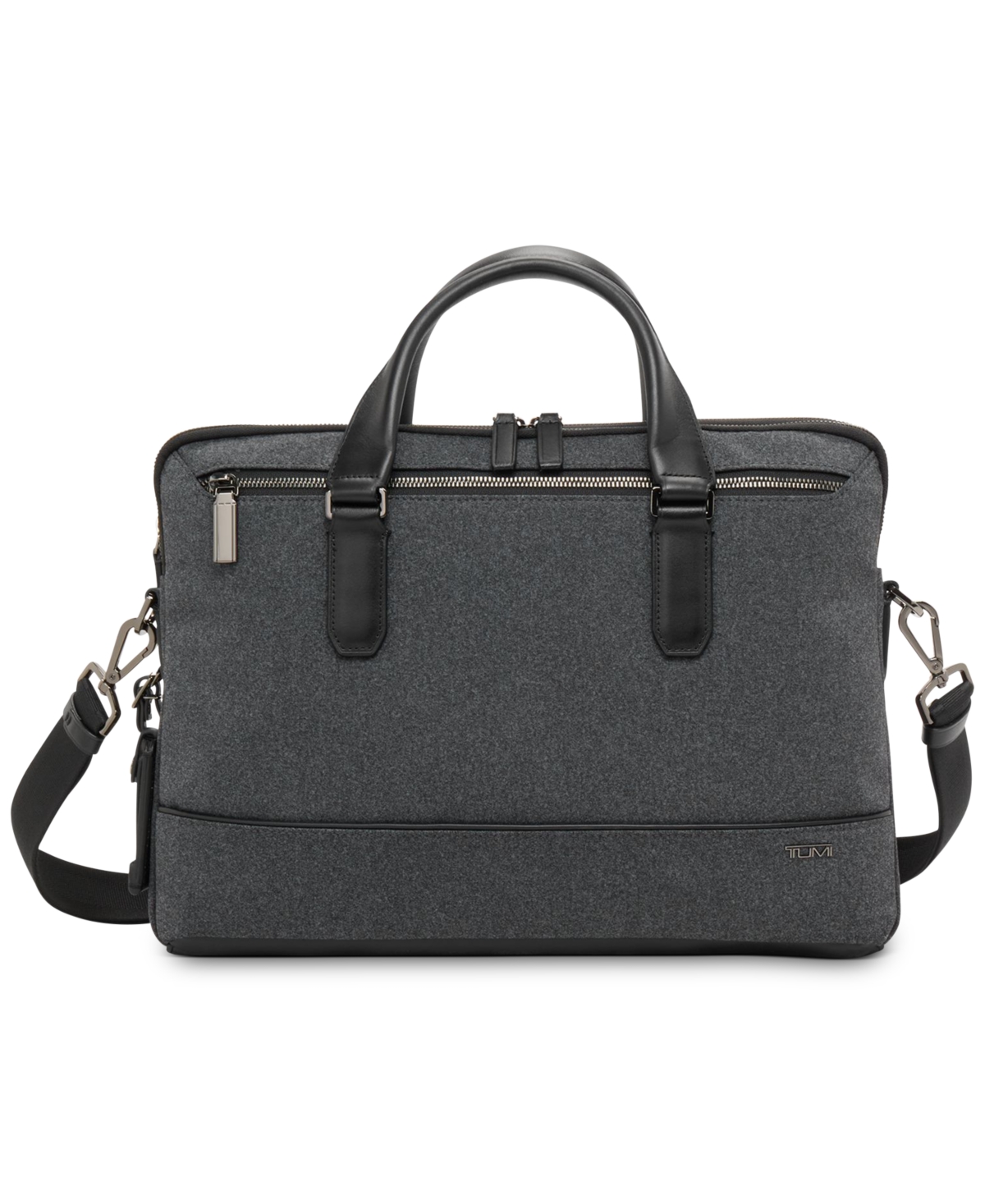 Tumi Harrison Sycamore Slim Briefcase In Dark Charcoal