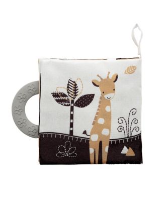 Jungle Story Developmental Soft Book & Lion Plush Toy Gift Set