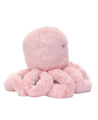 Sea Dreams Pink Plush Octopus Stuffed Animal Toy - Bubbles