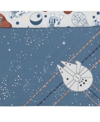 Star Wars Signature Millennium Falcon 3-Piece Baby Crib Bedding Set
