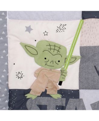 Star Wars Classic 3-Piece Baby Crib Bedding Set - Yoda/Darth Vader