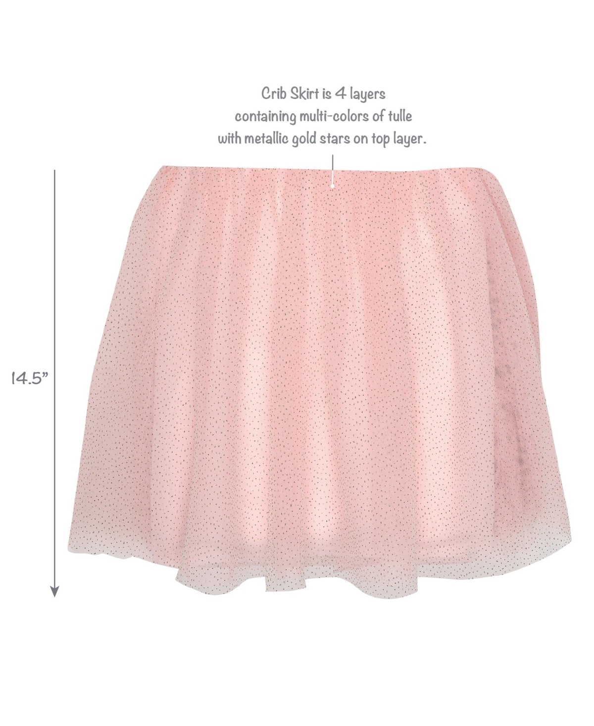 Lambs & Ivy Ballerina Baby 3-Piece Infant Nursery Baby Bedding Set -- Pink