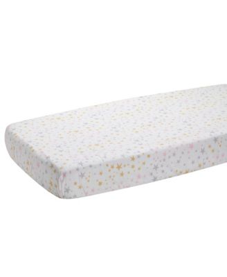 Rainbow Unicorn Pink/Purple 4-Piece Baby Crib Bedding Set