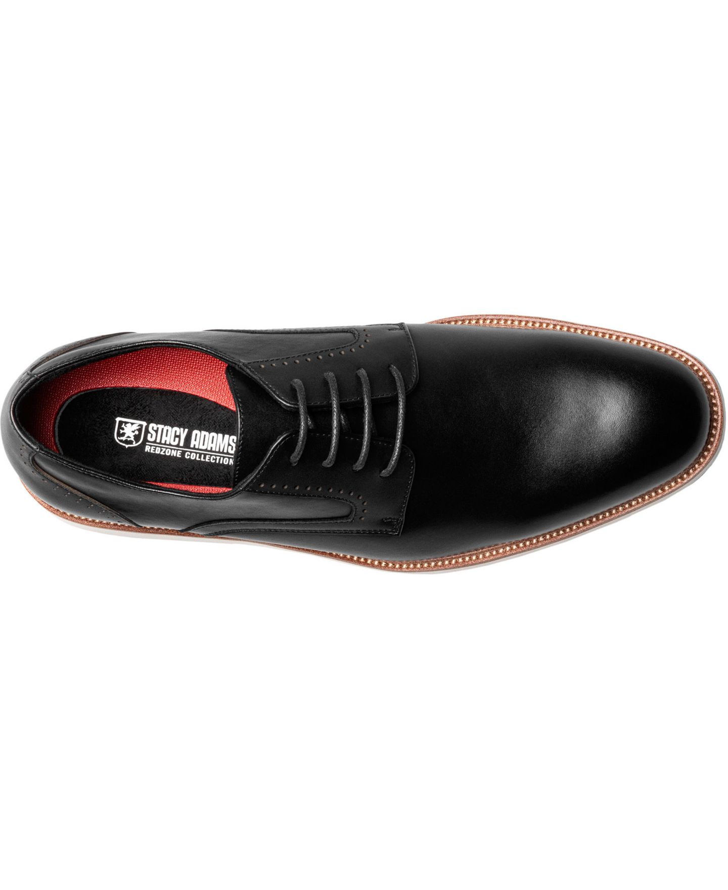 Обувь Stacy Adams Men's Wescott Plain Toe Oxfords, цвет: Чёрный — фото 6